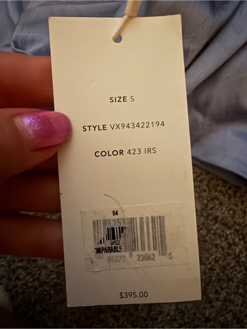 Vince High-Rise Fluid Satin Bias Pant in Iris - Picture 7 of 7